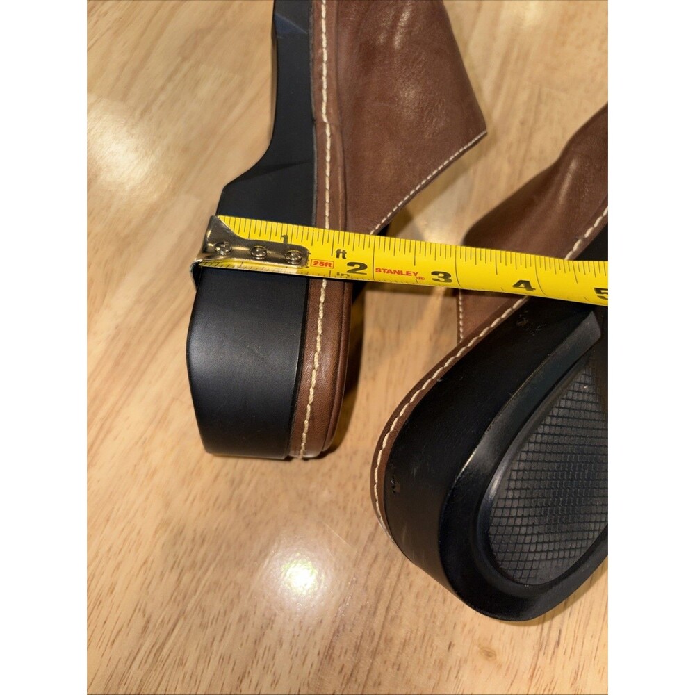 Clarks Loomis Gale Sandals Women’s Size 8.5 Legacy Comfort Series Brown Leather - Picture 13 of 13